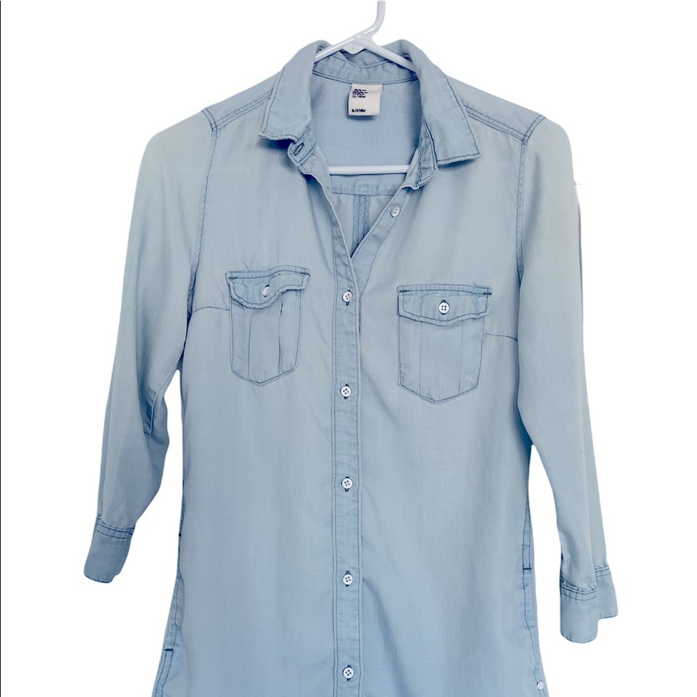 Forever 21 Extra long button down shirt